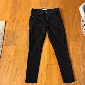 Levi's Women's High Rise Jeans - Black